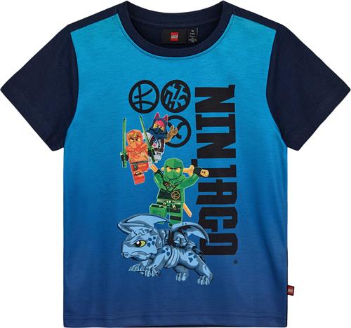 Se LEGO kidswear/LEGO børnetøj Lwtano 310 T-shirt S/S Str 128 cm - Blå Kortærmede T-shirts hos Magasin ved Magasin