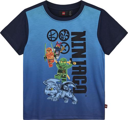 LEGO kidswear/LEGO børnetøj Lwtano 310 T-shirt S/S Str 116 cm - Blå Kortærmede T-shirts hos Magasin