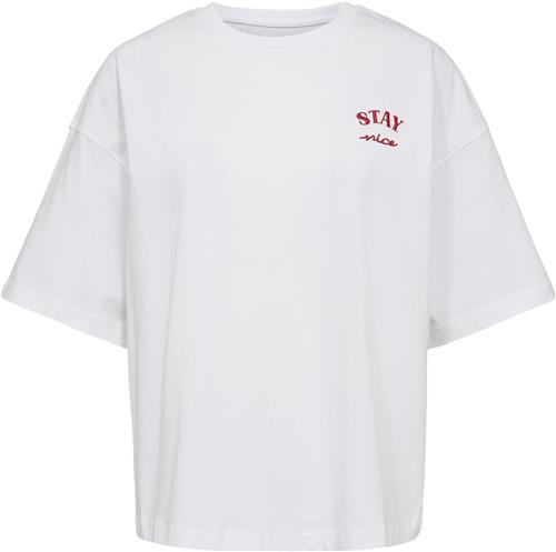 Sofie Schnoor Tshirt Kvinde Brilliant White Kortærmede T-shirts Str XS - hos Magasin