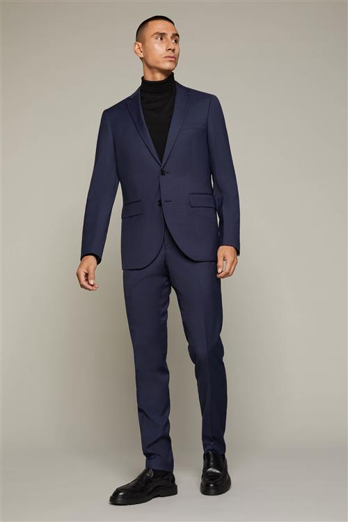 Matinique Malas Dust Blue Suit Mand Dust Blue Habitbukser Regular Fit Str 48 - hos Magasin