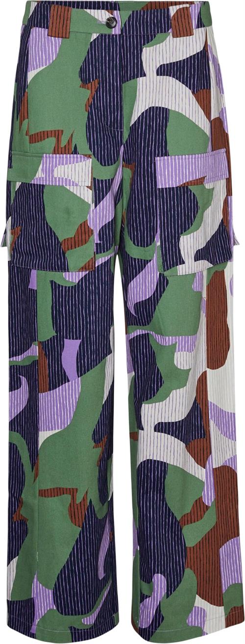 Something New Sncami NW Pants GRP Kvinde Tortoise Shell/cami Cargo Bukser Str XL - hos Magasin