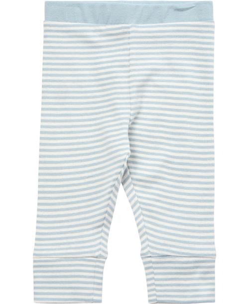 BAKITO by Magasin Du Nord Collection BAKITO by Magasin Petit Baby Pants Organic Str 74 Blue Fog / Star White Stripe Bukser Bomuld