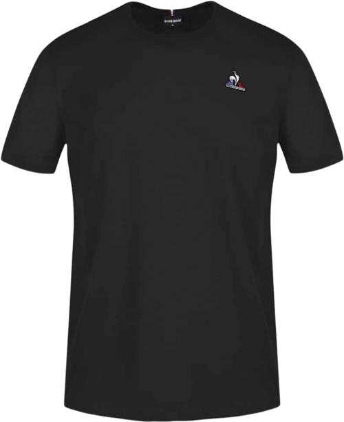 Le Coq Sportif ESS TEE SS N°3 M Black Mand Ingen Kortærmede T-shirts Str XXL - Bomuld hos Magasin