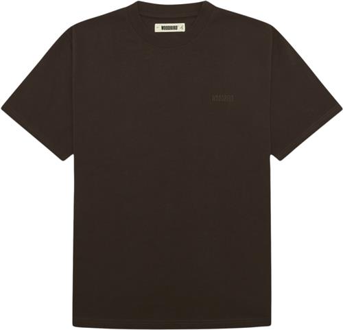 Woodbird Wbjuno Base Tee Kvinde Brown Kortærmede T-shirts Str S - hos Magasin