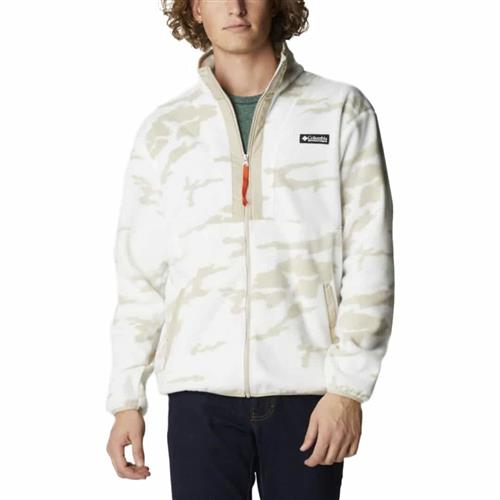 Se Columbia Field roc Backbowl Full zip Fleece Mand Grey Fleece Str XS - Polyester hos Magasin ved Magasin