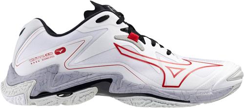 Mizuno Wave Lightning Z8 Håndboldsko Mand Hvid Indendørssko Str 43 - hos Magasin