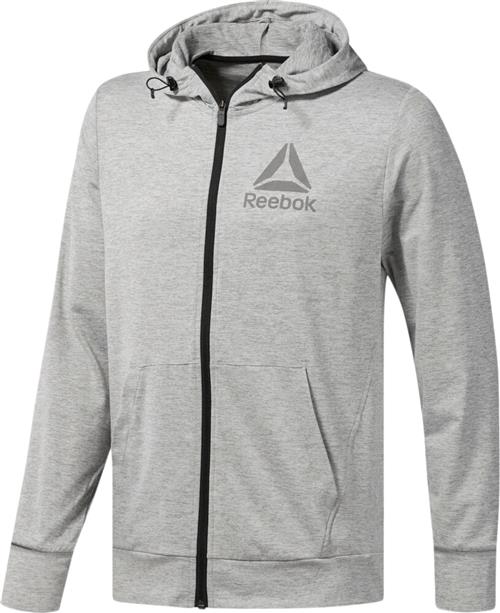 Se Reebok Speedwick Full Zip Hoody M - Hættetrøjer Polyester hos Magasin ved Magasin