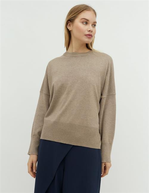 Se mbyM Gillianm Kvinde Island Fossil Melange Sweaters Str S/M - hos Magasin ved Magasin