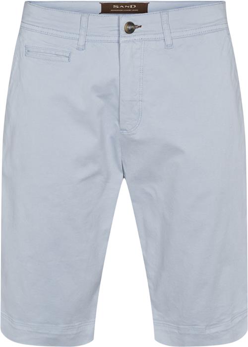 Sand Cashmere Touch Dolan Short Mand Light Blue Chino Shorts Str 46 Cashmere - hos Magasin