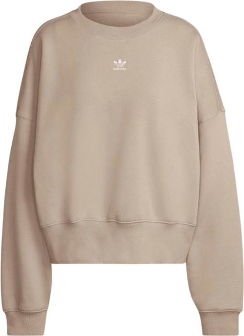 Se adidas Essentials Fleece Sweatshirt Kvinde Beige Sweatshirts Str 36 - Bomuld hos Magasin ved Magasin