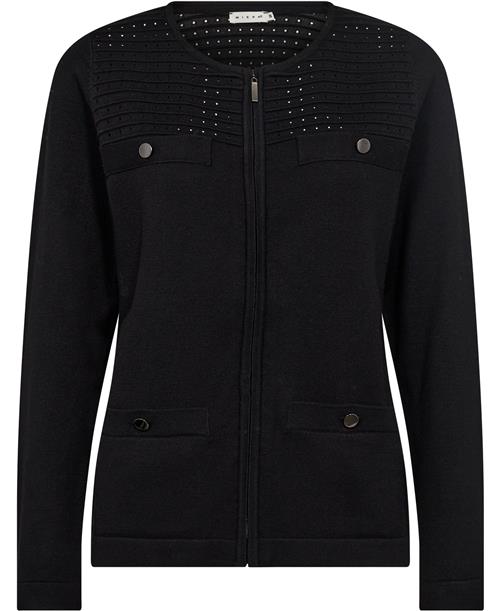 Micha BB Cardigan_ BB Viscose Knit Kvinde Black Cardigans Str M - hos Magasin