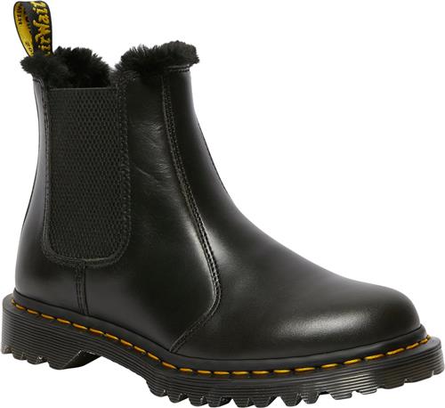 Se Dr. Martens 2976 Leonore Dark Grey Atlas Kvinde Dark Grey Chelsea Boots Str 40 - hos Magasin ved Magasin