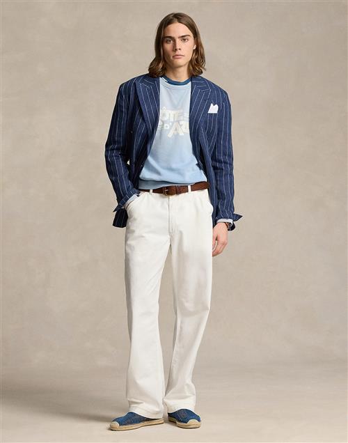 Polo Ralph Lauren Relaxed Fit Garmentdyed Carpenter Pant Mand Hvid Casual Bukser Relaxed Fit Str 31/32 - Bomuld hos Magasin