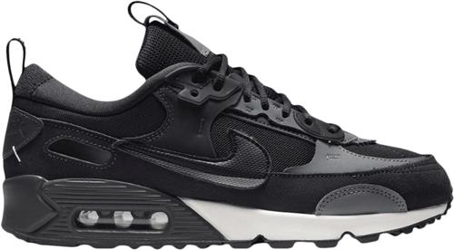 Se Nike air max 90 Futura Kvinde Black/black-iron Grey-oil Grey Sneakers Str 38,5 - Gummi hos Magasin ved Magasin