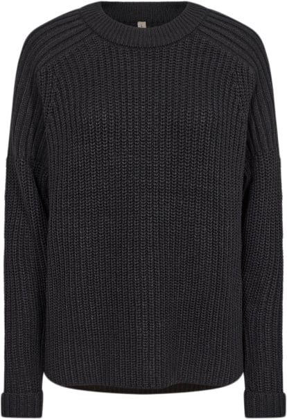 soyaconcept Scremone 21 Kvinde 9999 Black Sweaters Str S - Bomuld hos Magasin