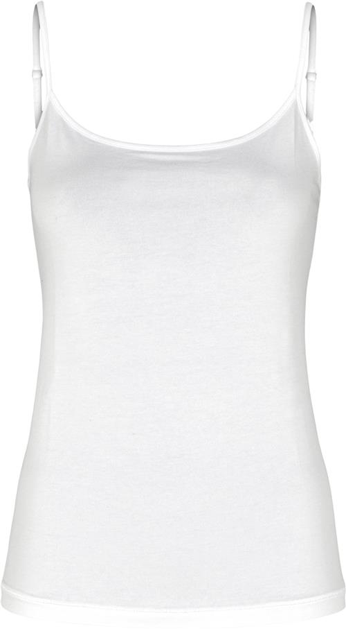 Se JBS of Denmark JBS of DK top Narrow Strap Kvinde Hvid Tanktoppe Str XXL - hos Magasin ved Magasin