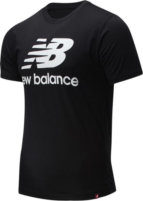 New Balance Essentials Stacked Logo T Shirt S - T-shirts Bomuld hos Magasin