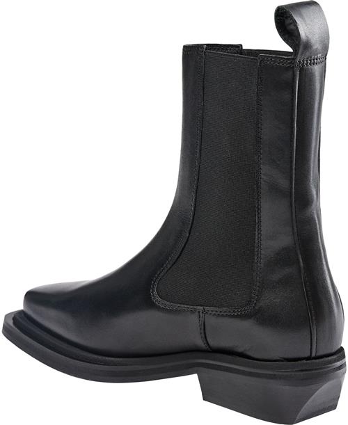 Se Shoe Biz Anine Kvinde Black Chelsea Boots Str 38 - Læder hos Magasin ved Magasin