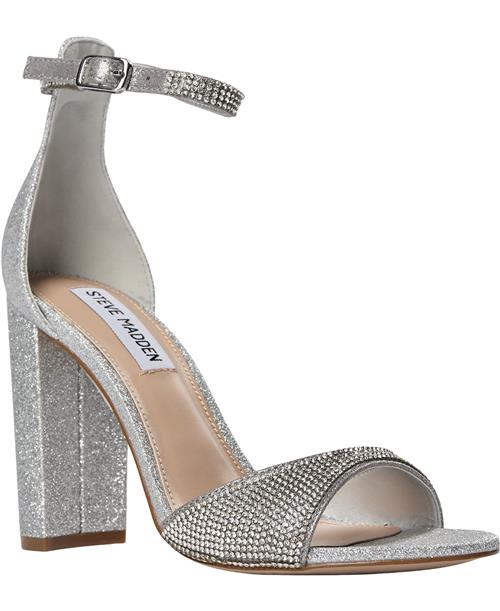 Se Steve Madden Capsuler Sandal Kvinde Crystal Højhælede Sandaler Str 37 - hos Magasin ved Magasin