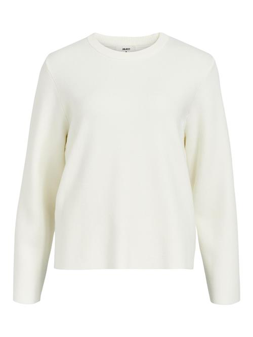 Se Object Objreynard Square Sleeve Oneck NOO Kvinde Cloud Dancer Sweaters Str S - hos Magasin ved Magasin