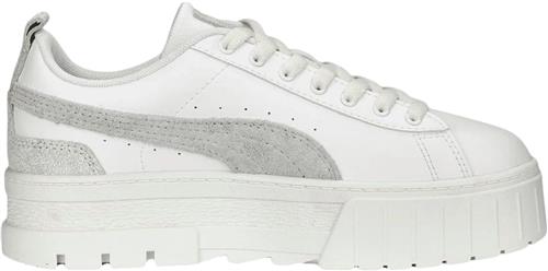 Puma Mayze Thrifted Kvinde Puma White Sneakers Str 39 - Gummi hos Magasin