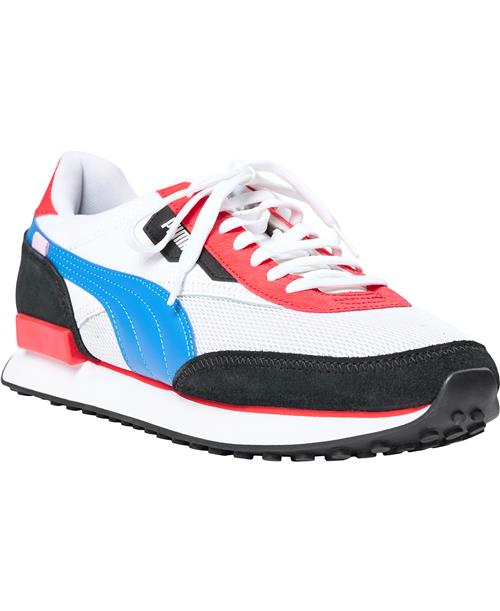 Puma Future Rider Dare to Play Mand Puma White-french Blue-flame S Sneakers Str 38 - hos Magasin