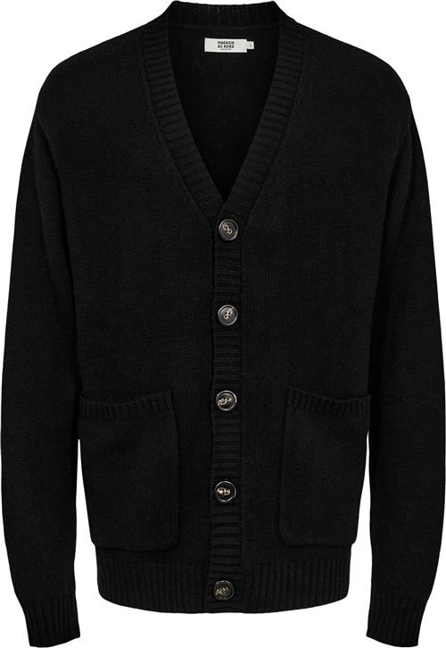 Magasin du Nord Collection Magasin Ethan 1 RWS Cashmere & Uldmix Mand Black Cardigans Str XS Cashmere