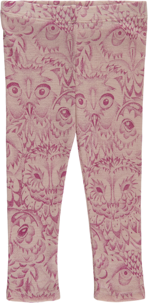 Soft Gallery Sgbpaula OWL Wool Leggings Str 9m - Cameo Rose Leggings Merino Uld hos Magasin