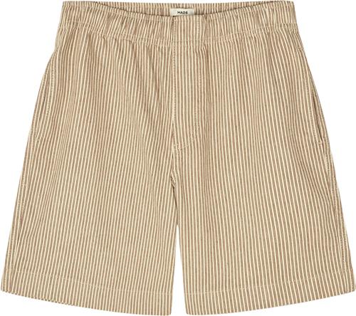 Se Mads Nørgaard - Copenhagen Bromi Seano Shorts Str 16 - Partridge/whitecap Gray Shorts & Bloomers hos Magasin ved Magasin