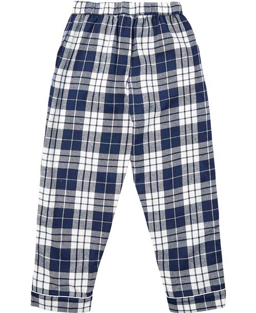 BAKITO by Magasin Du Nord Collection BAKITO by Magasin Matson Night Pants Organic Gots Str 2 Dress Blues Check Nattøj Bomuld