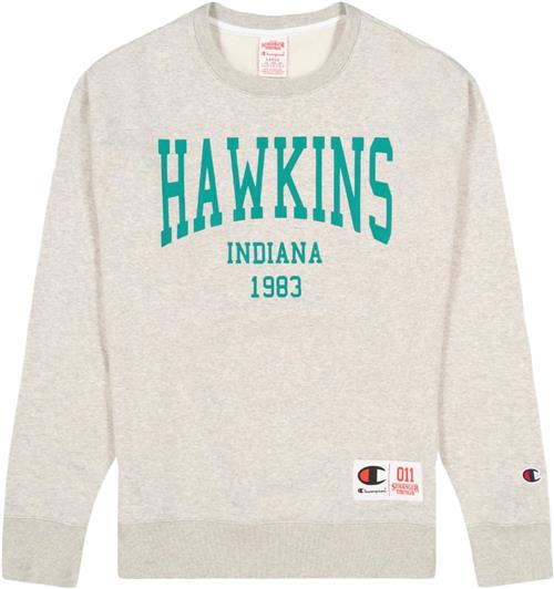 Champion Crewneck Sweatshirt Mand Lngym Sweatshirts Str XL - Bomuld hos Magasin