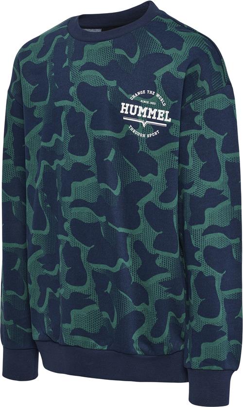 Hummel Hmlmateo Sweatshirt Str 10 år / 140 cm - Bayberry Sweatshirts hos Magasin