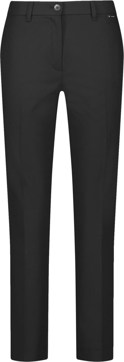 Gerry Weber Pant Leisure Cropped Kvinde Black Bukser Med Smalle Ben Str 36R - hos Magasin