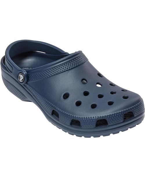 Se Crocs Classic Navy Mand Navy Sandaler Str 45-46 - hos Magasin ved Magasin