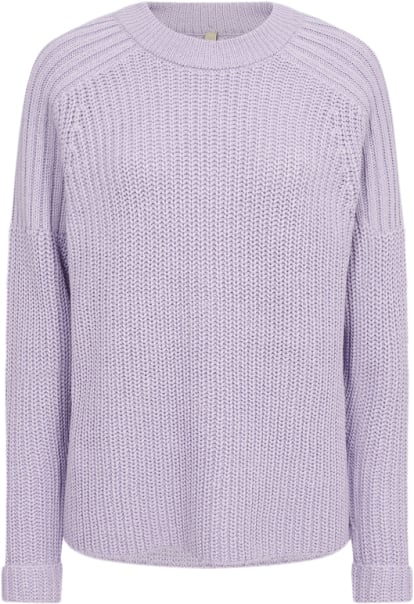 soyaconcept Scremone 21 Kvinde 5033 Lilac Breeze Sweaters Str S - Bomuld hos Magasin