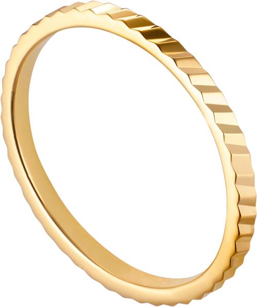 Jane Kønig Small Reflection Ring, Goldplated Sterling Silver-46 60 - Ringe hos Magasin