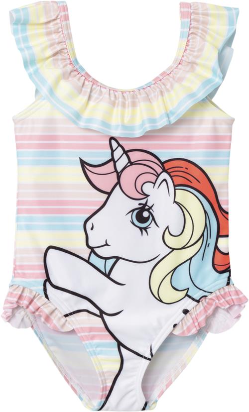 Name It Nmfmama MLP Swimsuit Cplg Str 110/116 - Murex Shell Badedragter hos Magasin