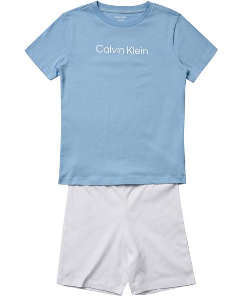 Se Calvin Klein Knit PJ SET SS + Short Str 14-16 år - 0sy Nattøj hos Magasin ved Magasin