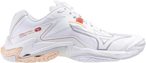 Mizuno Wave Lightning Z8 Håndboldsko Kvinde Hvid Indendørssko Str 38.5 - hos Magasin