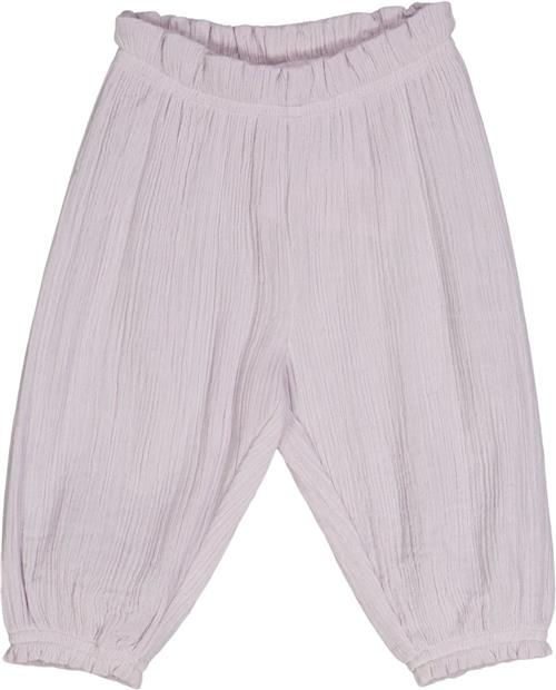 Müsli by Green Cotton Muslin Flared Pants Baby Str 68 - Orchid Bukser Bomuld hos Magasin