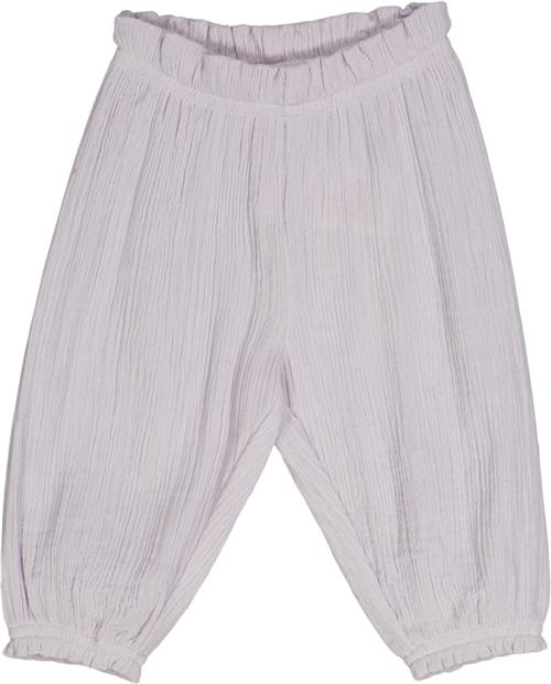 Müsli by Green Cotton Muslin Flared Pants Baby Str 74 - Orchid Bukser Bomuld hos Magasin