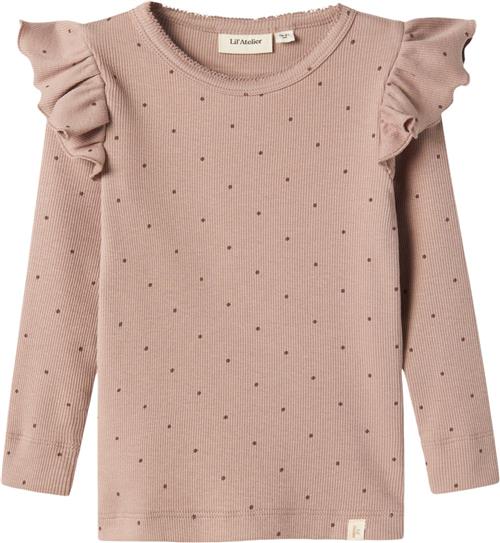 Lil' Atelier Nmfgago KUO LS Slim TOP LIL Str 92 - Etherea Bluser hos Magasin