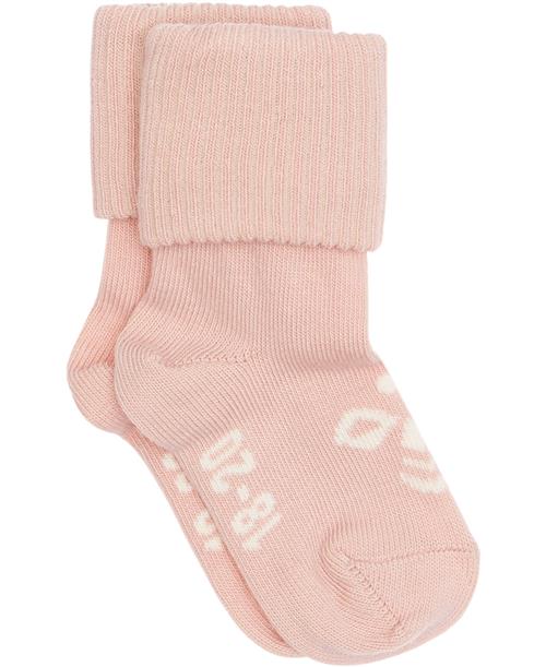 Hummel Sora Strømper Str 18-20 - Rosa/hvid Strømper hos Magasin