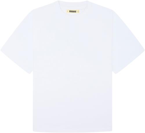 Woodbird Wbjuno Base Tee Kvinde White Kortærmede T-shirts Str XS - hos Magasin