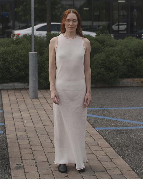 BASERANGE Dydine Tank Dress Kvinde Undyed Hørkjoler Str XS - hos Magasin