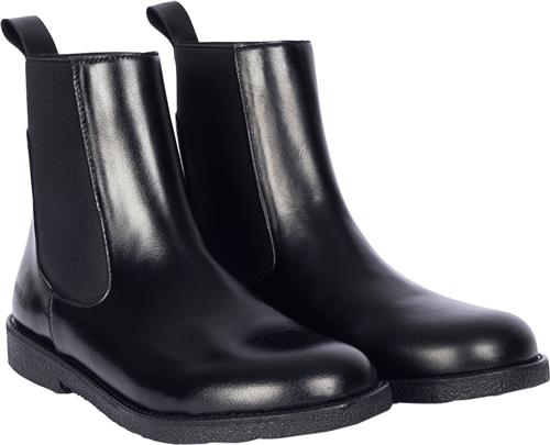 Se ANGULUS Klassisk Chelsea Støvle Kvinde 1604/001 Black/black Chelsea Boots Str 37 - Læder hos Magasin ved Magasin