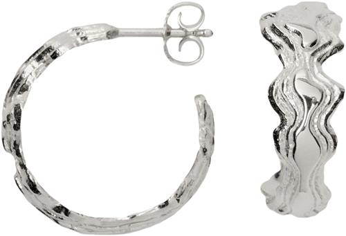 Camille Brinch Jewellery Blurry Layers Hoops Sold as a pair - Creoler hos Magasin