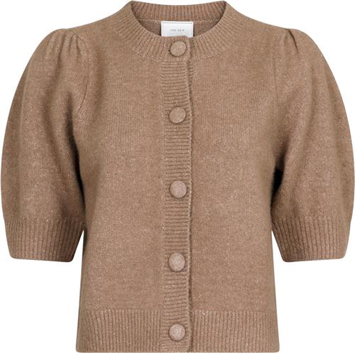 Neo Noir Trudy Knit Cardigan Kvinde 306 Kortærmet Strik Str 44 - hos Magasin