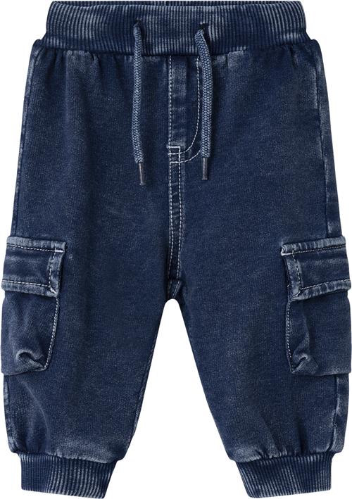 Name It Nbmben Baggy R Cargo Jeans 8600tr Str 62 - Blå Jeans hos Magasin