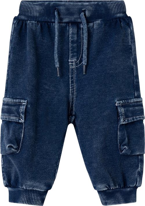 Se Name It Nbmben Baggy R Cargo Jeans 8600tr Str 80 - Blå Jeans hos Magasin ved Magasin